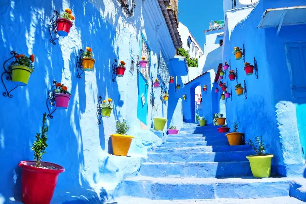 Blue city morocco